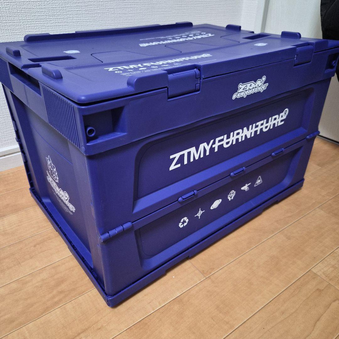 ずとまよ　コンテナ　ネイビー