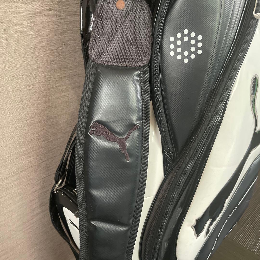 【早い者勝ち】PUMA ゴルフバッグ・キャディバッグ ホワイト/ブラック