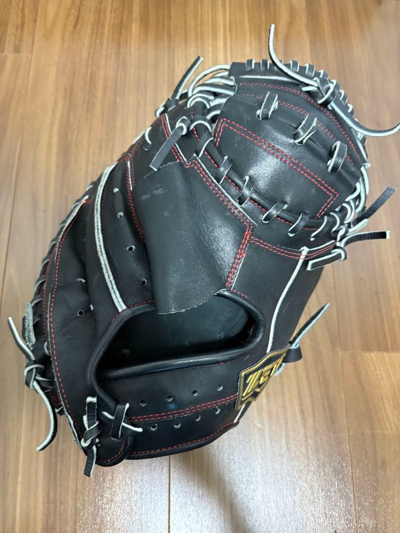 ZETT 軟式野球グローブ キャッチャーミット　黒　Neo status VL