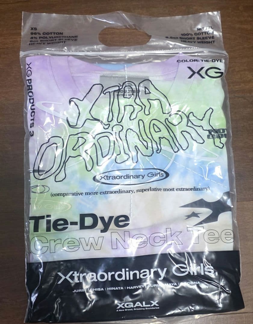 XG Tie-Dye Crew Neck Tee タイダイ Tシャツ XLサイズ