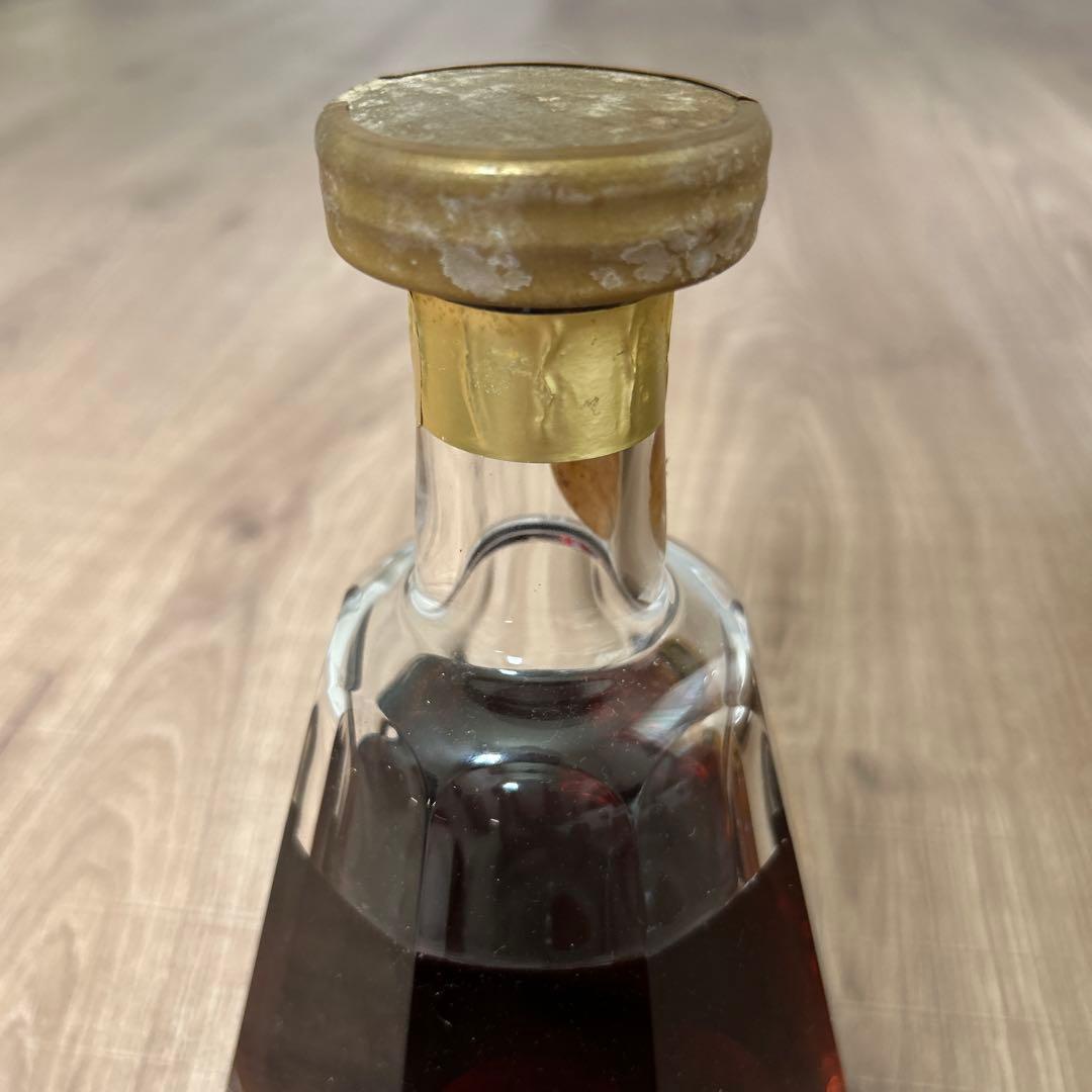 【古酒】未開栓蓋付クルボアジェ ナポレオン バカラボトル ブランデー コニャック