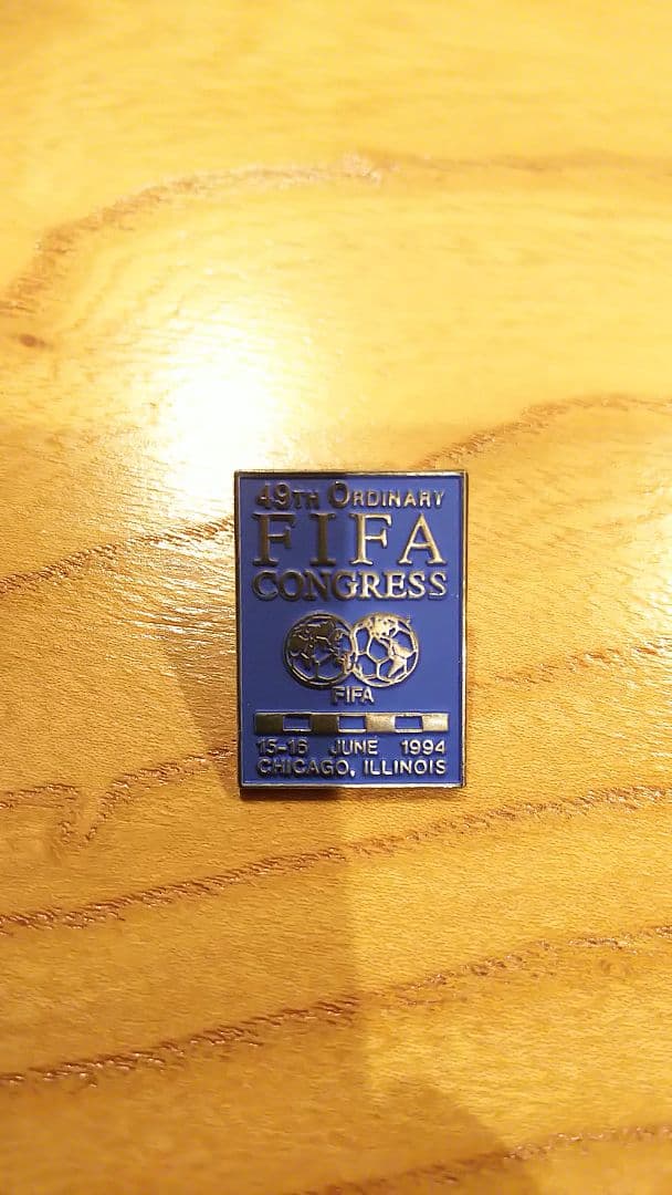 FIFA 国際サッカー連盟総会 ピンバッジ 激レア