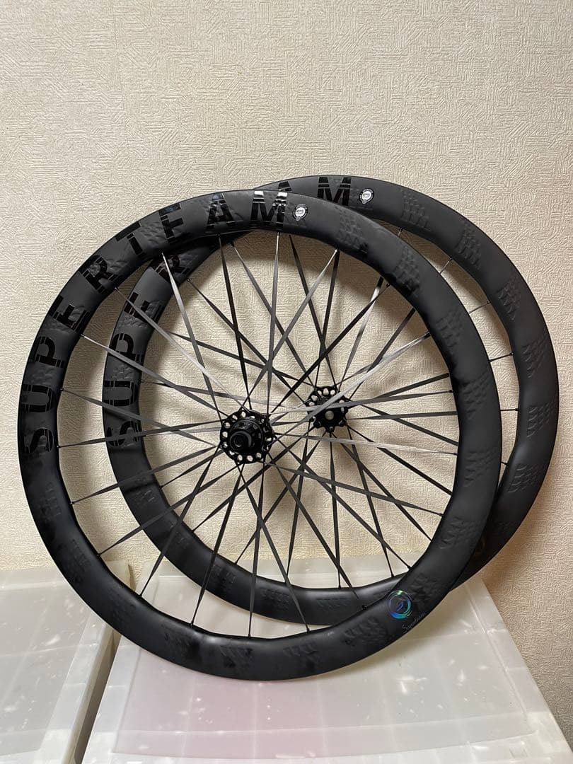 SUPERTEAM ALLカーボンC28-50ディスクホイール