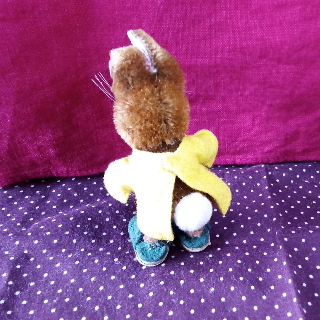 うさぎドイツシュコー☆テディベアschucoラビットミニチュアビンテージひよこ