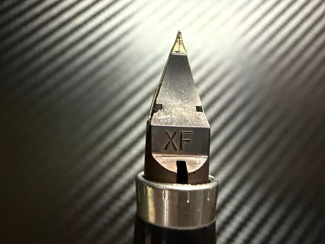 未使用に近い パーカー 75 シズレ バーメイル XF 極細字 万年筆