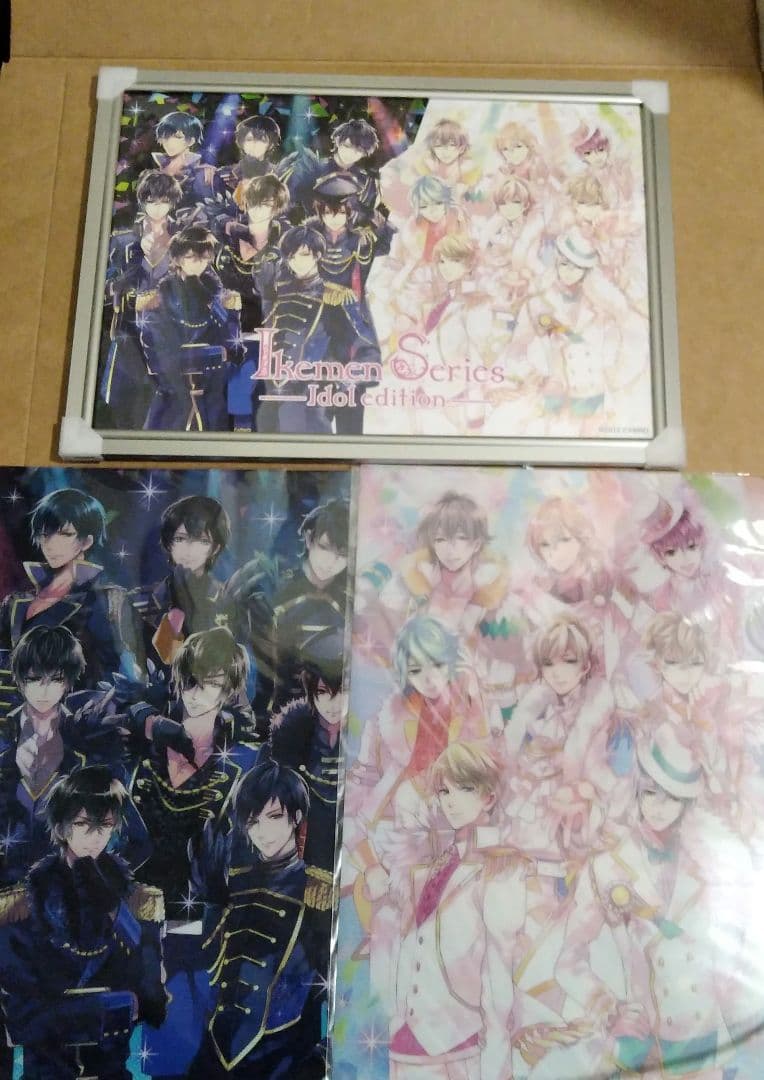 イケメンシリーズ 　 AGF2016 当選品 イラスト入り額縁 クリアファイル