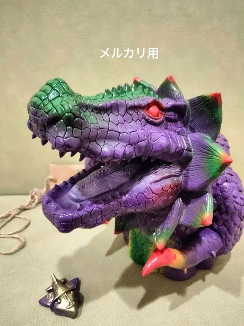 ソフビ　monstock 超古代神類ポゴンゴ　紫　izumonster 安楽安作