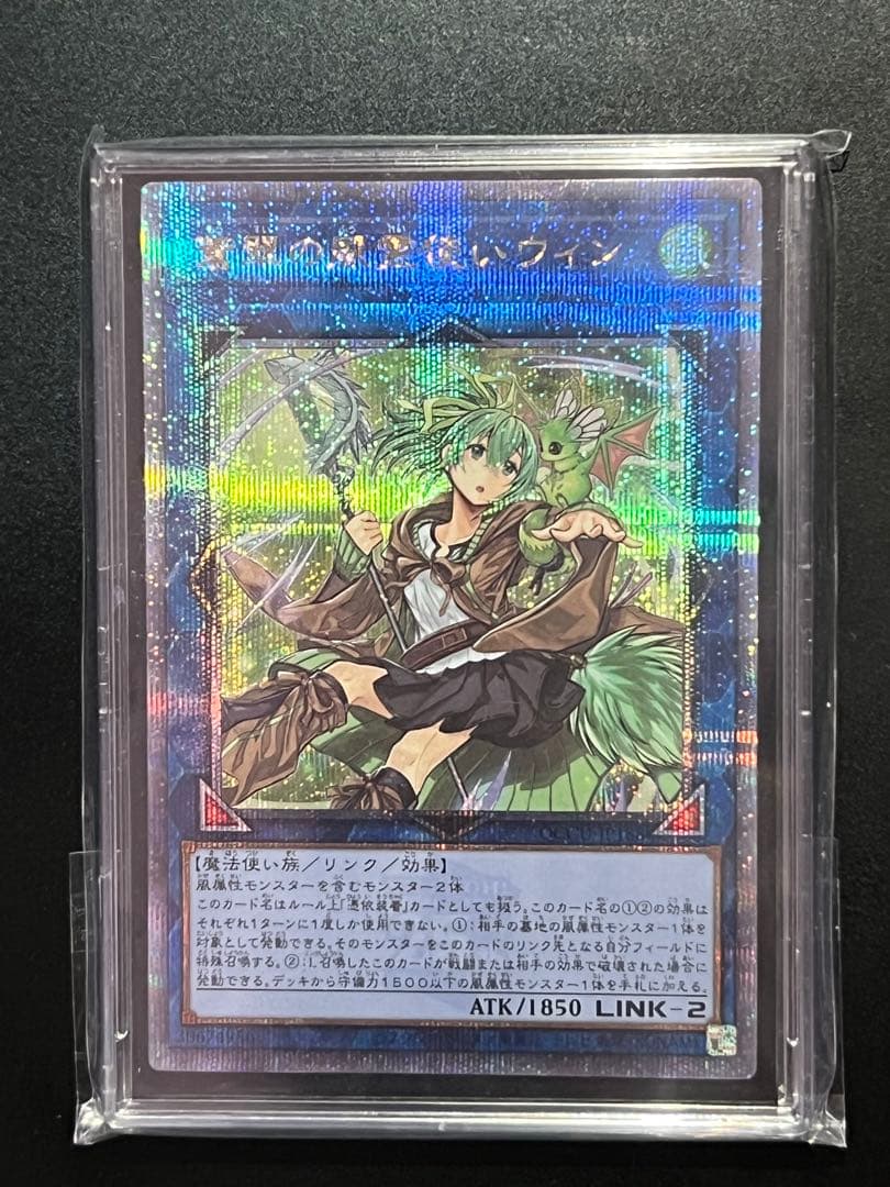 【匿名配送】蒼翠の風霊使い ウィン 25thレア【美品】