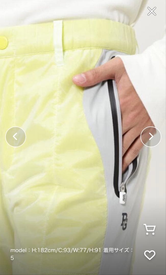 PEARLY GATES新品¥44.000サイズ5 N中綿×Octaパンツ