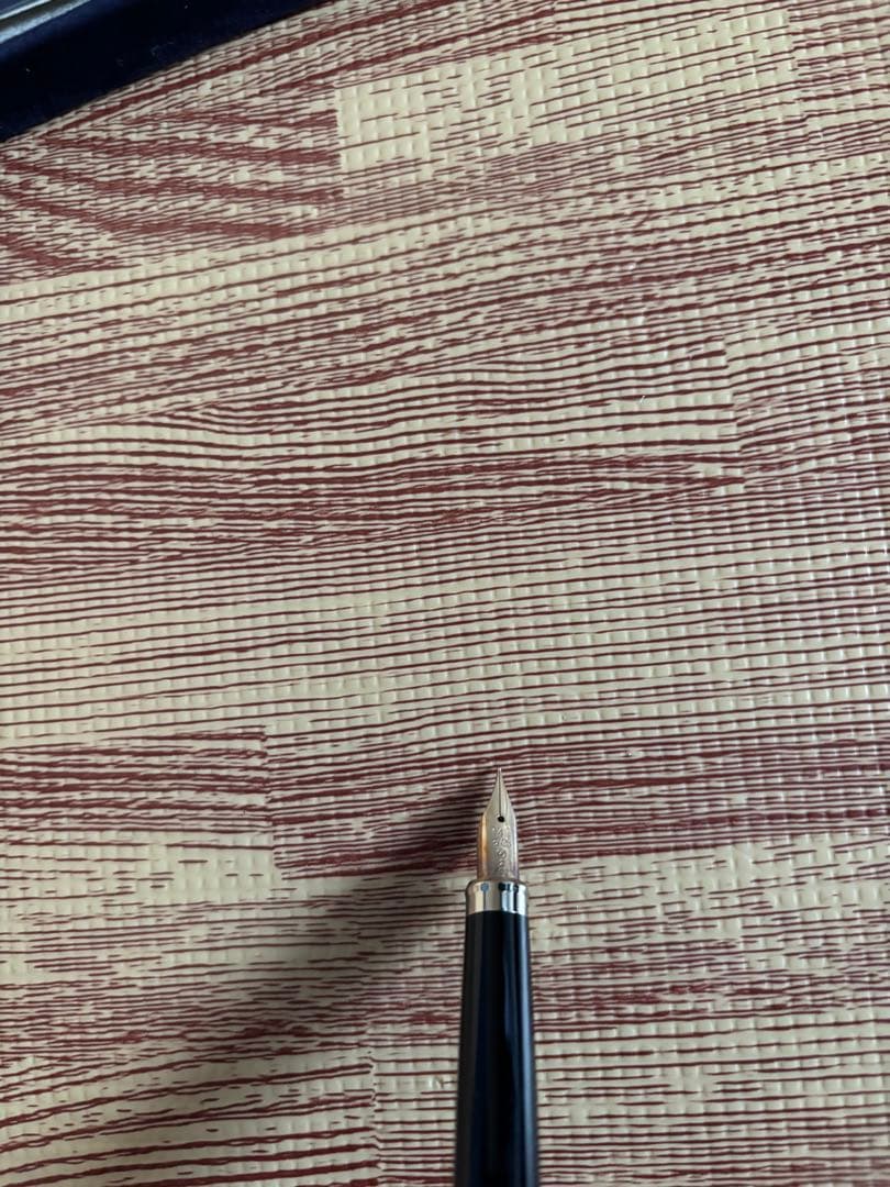 SAILOR 万年筆 黒 14Ｋ　未使用 カートリッジ付き