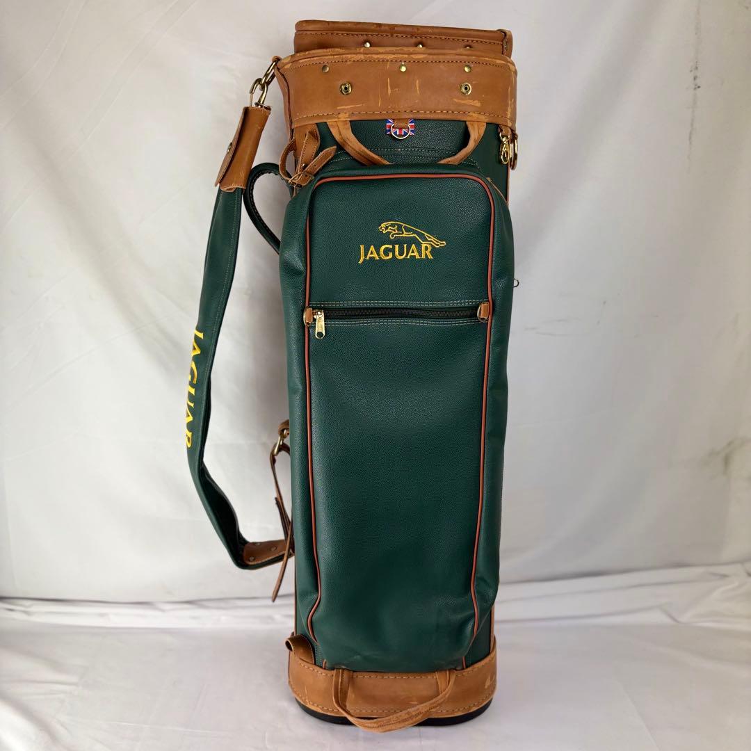 JAGUAR ジャガー キャディバッグ ゴルフバッグ フード付き