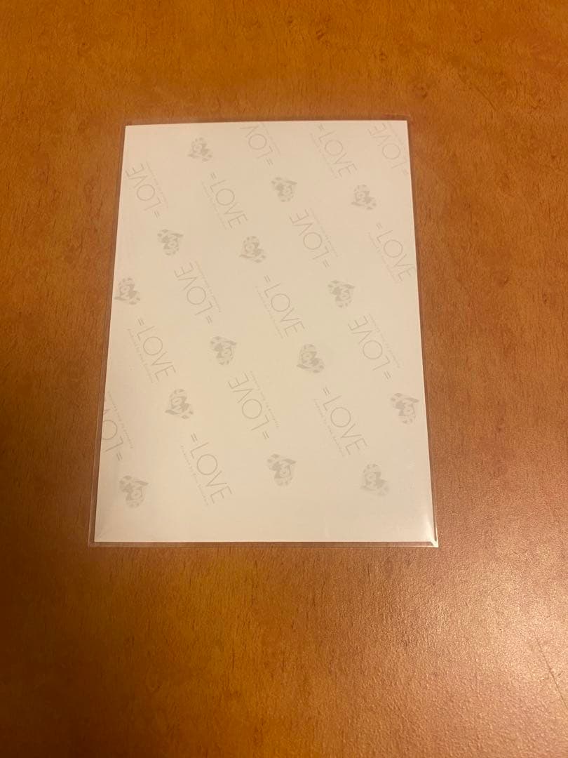 =LOVE イコラブ 音嶋莉沙 直筆 生写真 ポイズンガール ヨリ