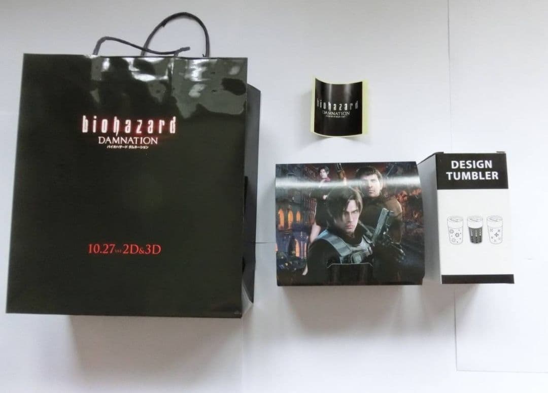 ★劇場限定★ バイオハザード ダムネーション 映画館セット レオン エイダ