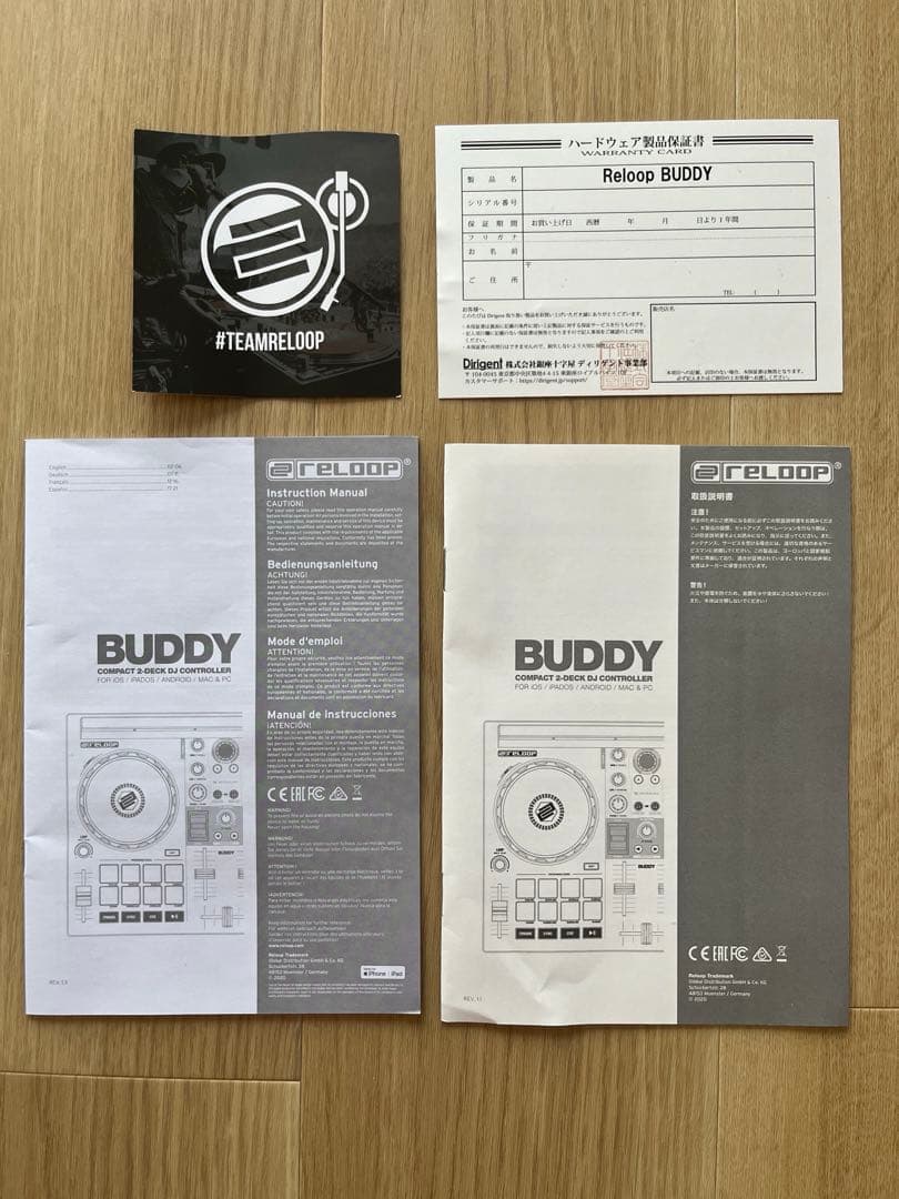 ③Reloop Buddy DJコントローラー