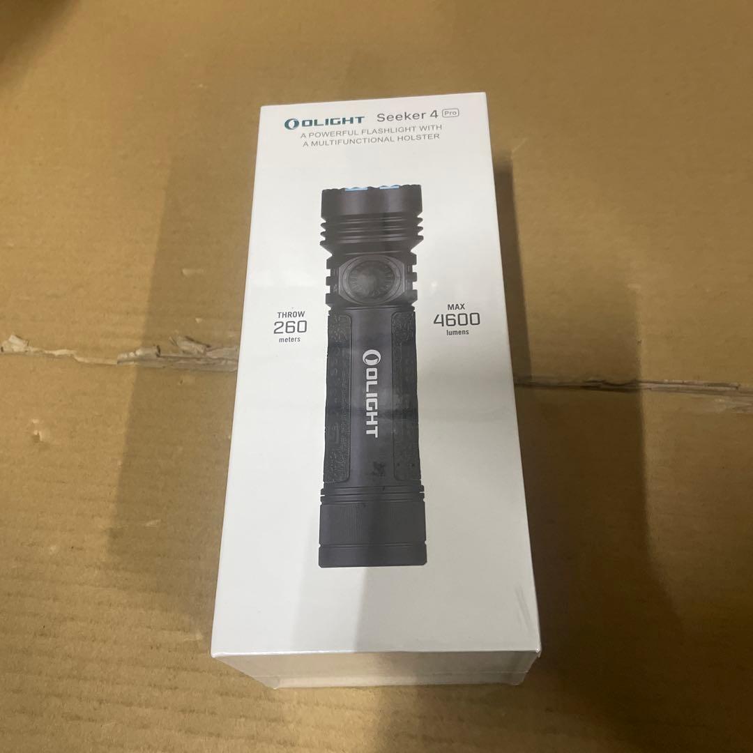 OLIGHT Seeker 4 Pro LEDライトBlack-CW