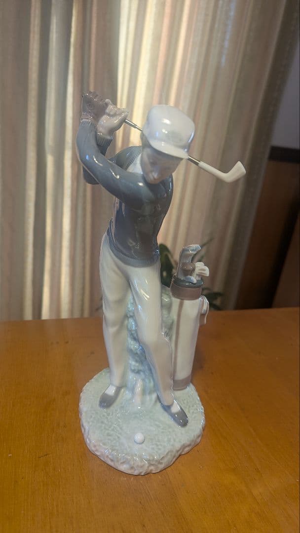 お値下げ✮　LLADRO　リヤドロ　 ゴルフ　陶器製