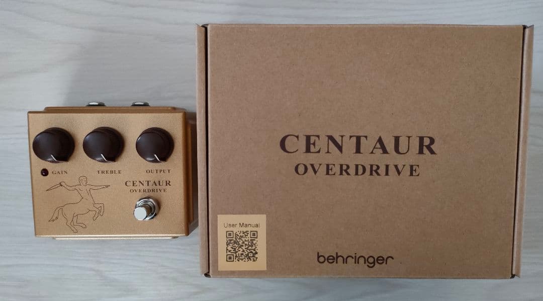 behringer CENTAUR OVERDRIVE ギターエフェクター