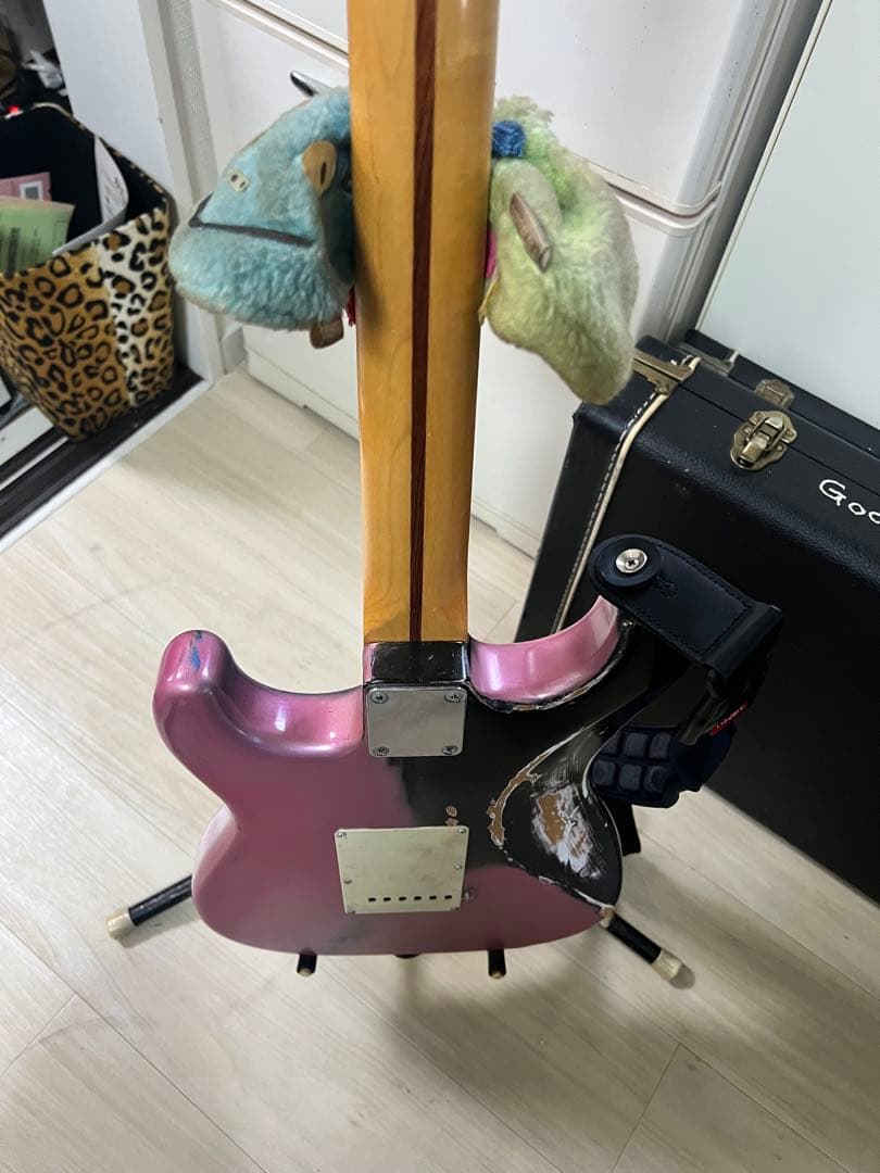 フジゲン　suhrピックアップ レリック加工、 エレキギター