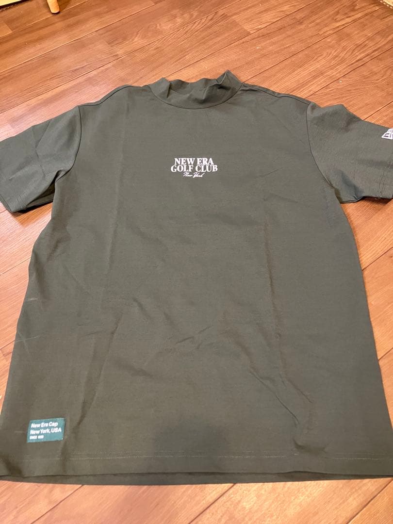 NEW ERA GOLF CLUB オリーブグリーンシャツ