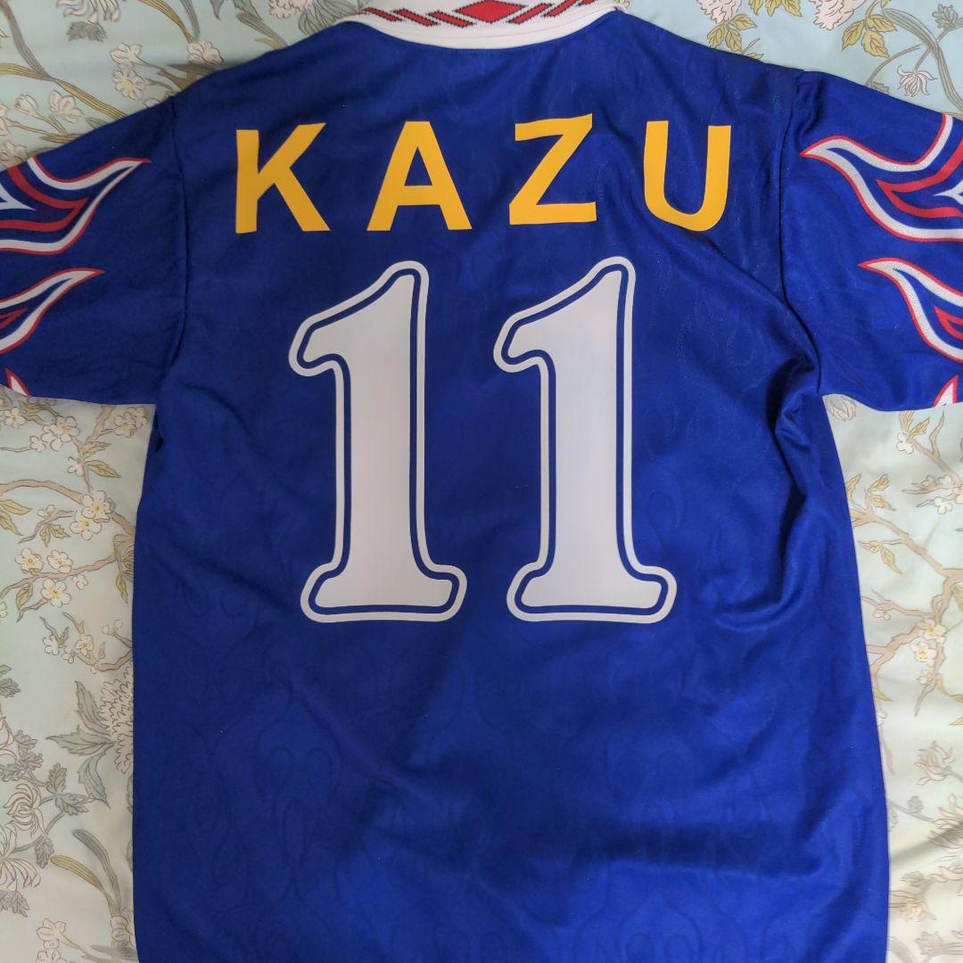 adidas 日本代表 KAZU サッカーユニフォーム　正規品オマケカード付き
