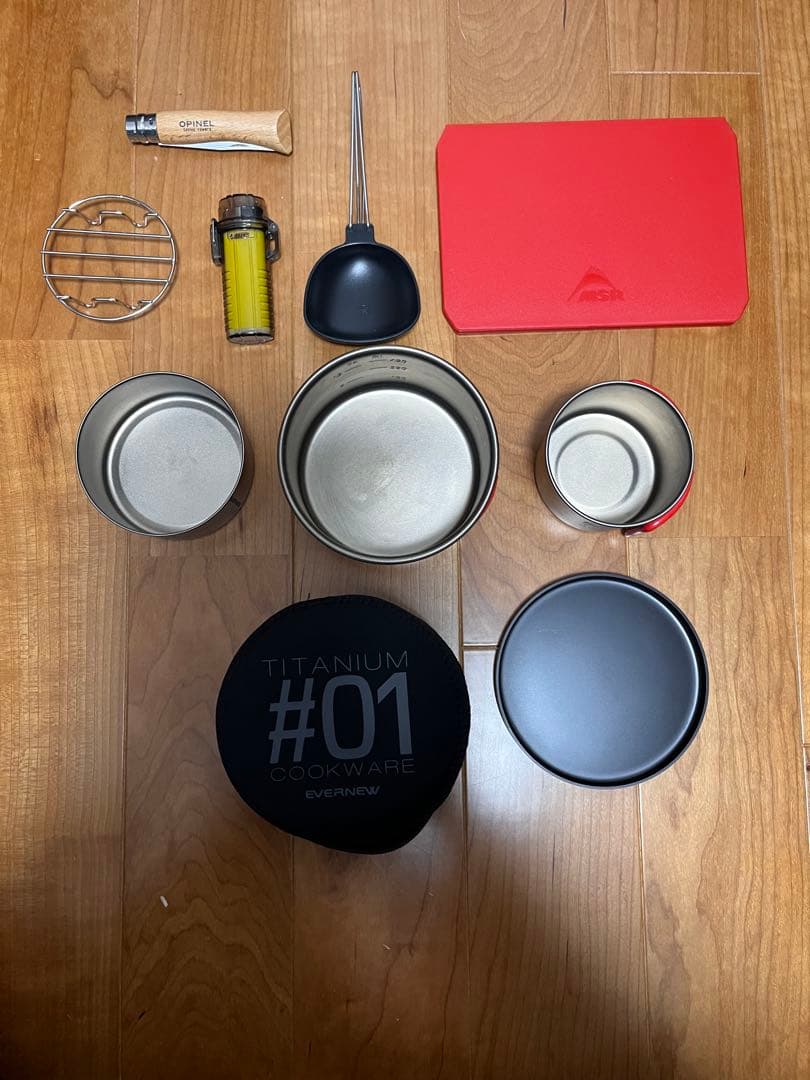 ア*ン様 エバニュー MSR peak オピネル 水蒸気炊飯　登山クッカ