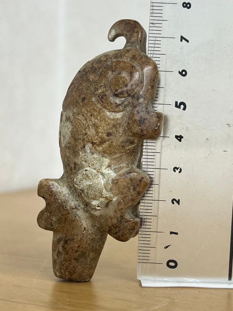 中国漢獣形古玉•翡翠発掘品　古美術品　唐物骨董アンティーク江戸コレクション　青磁