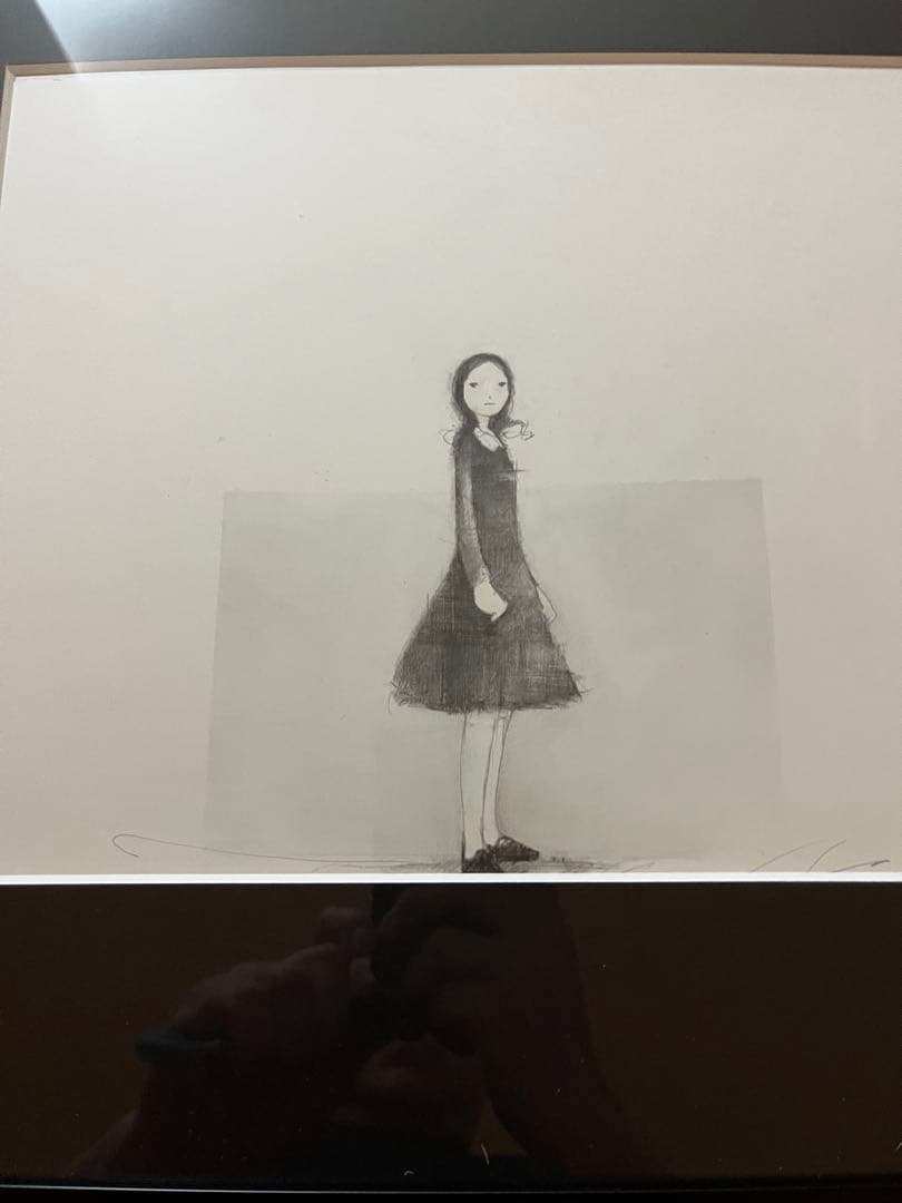 新品★清水智裕　原画　ドローイング　現出　セブンギャラリー　藤井大丸