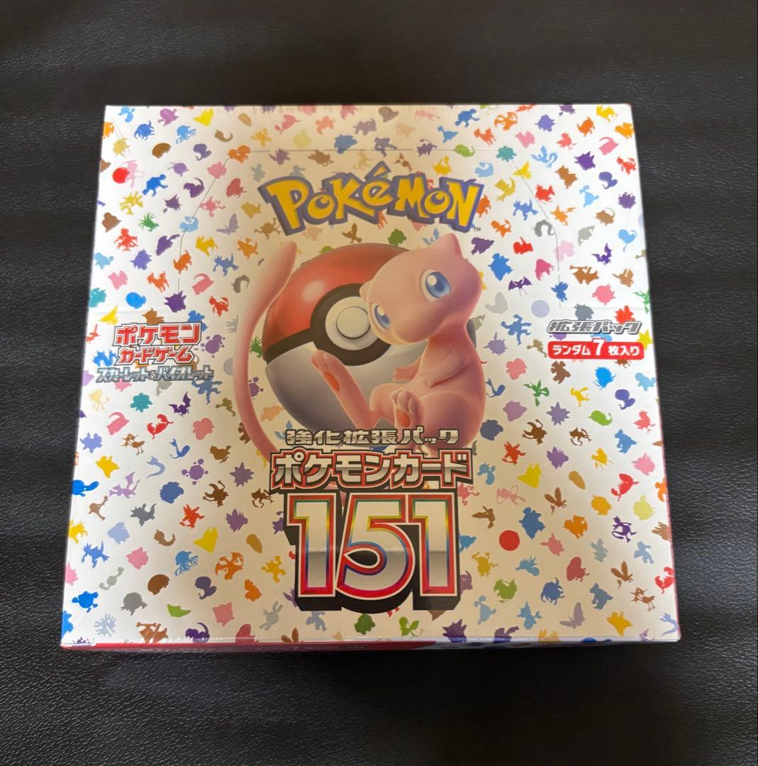 【未開封　シュリンク付】ポケモンカード151 1BOX