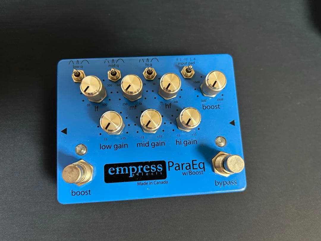 ギター Empress ParaEq