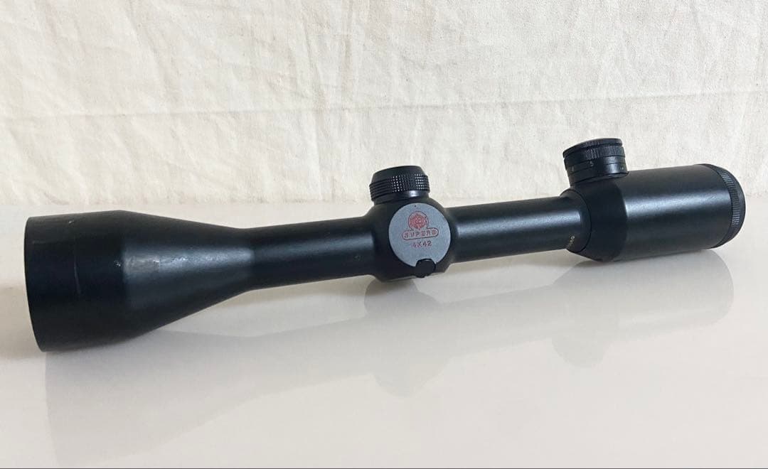実物 HAKKO Superb 4×42 ライフルスコープ