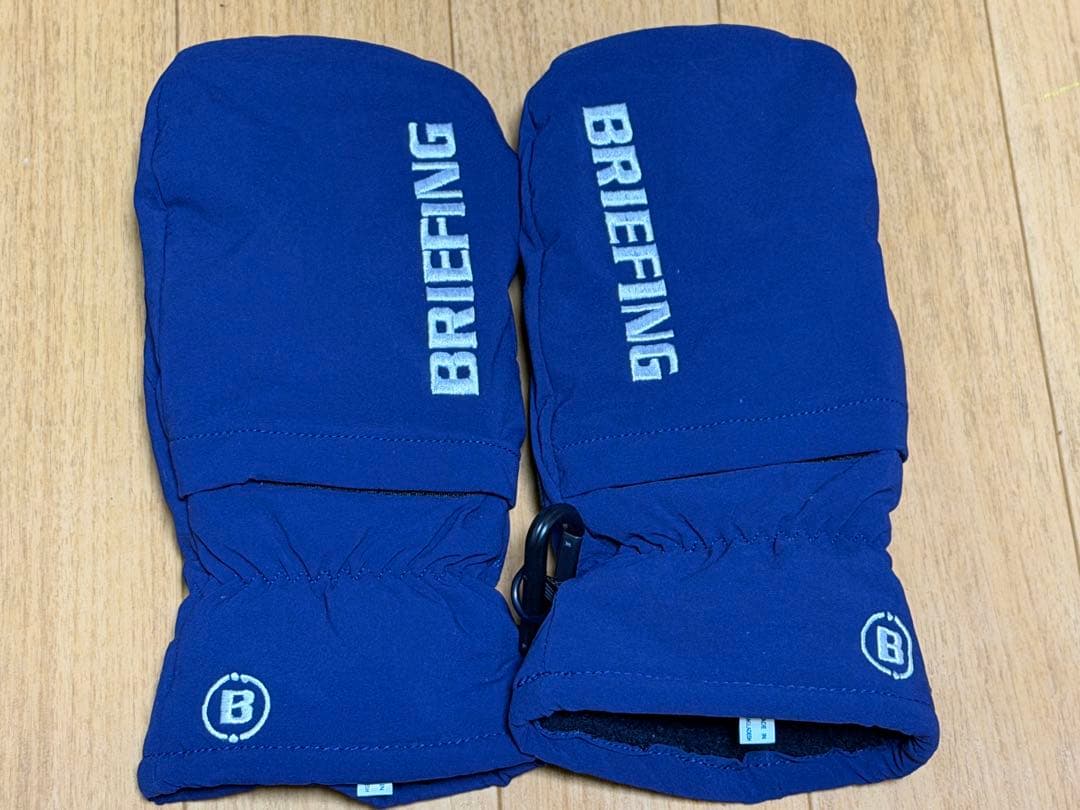 BRIEFING ブリーフィング WARM MITTON ネイビー
