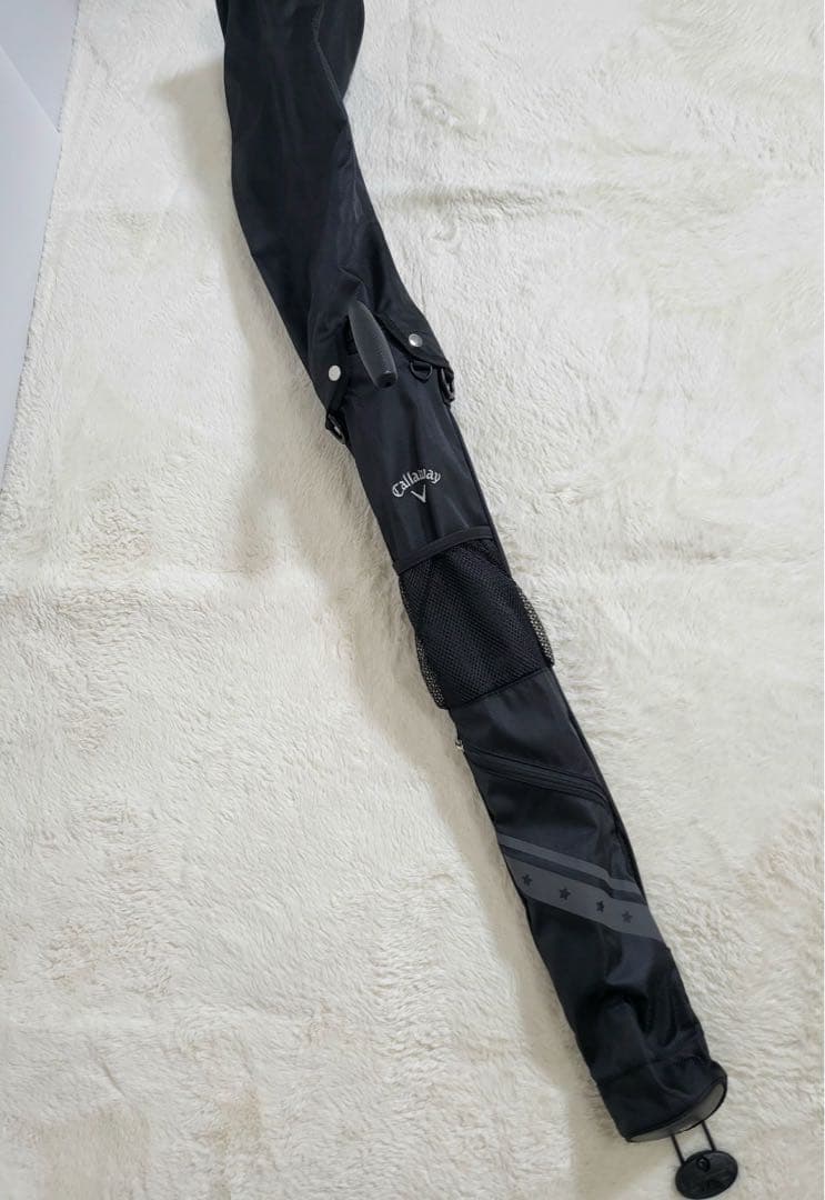 Callawayサブキャディバッグ スタンド付き 黒