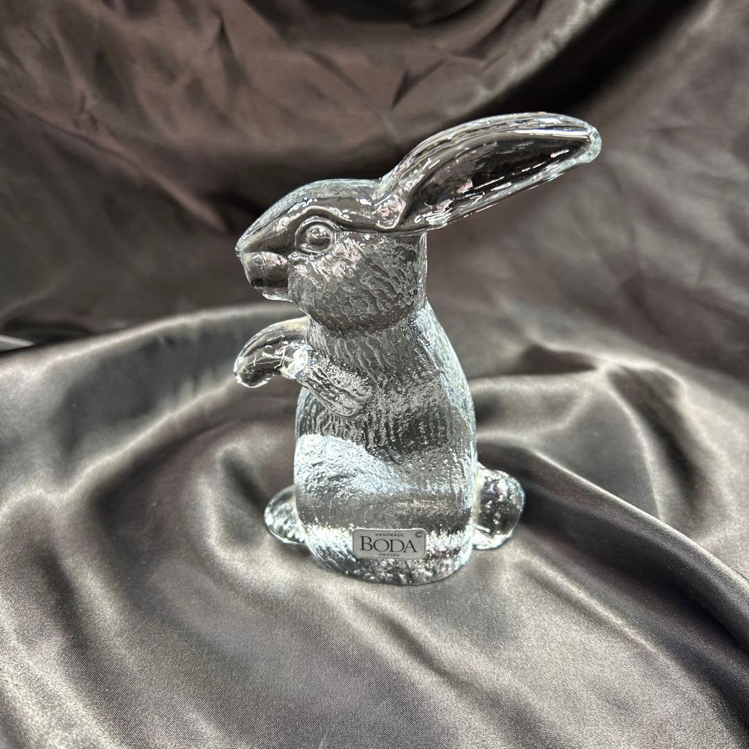 KOSTA BODA コスタボダ うさぎ ガラスオブジェ