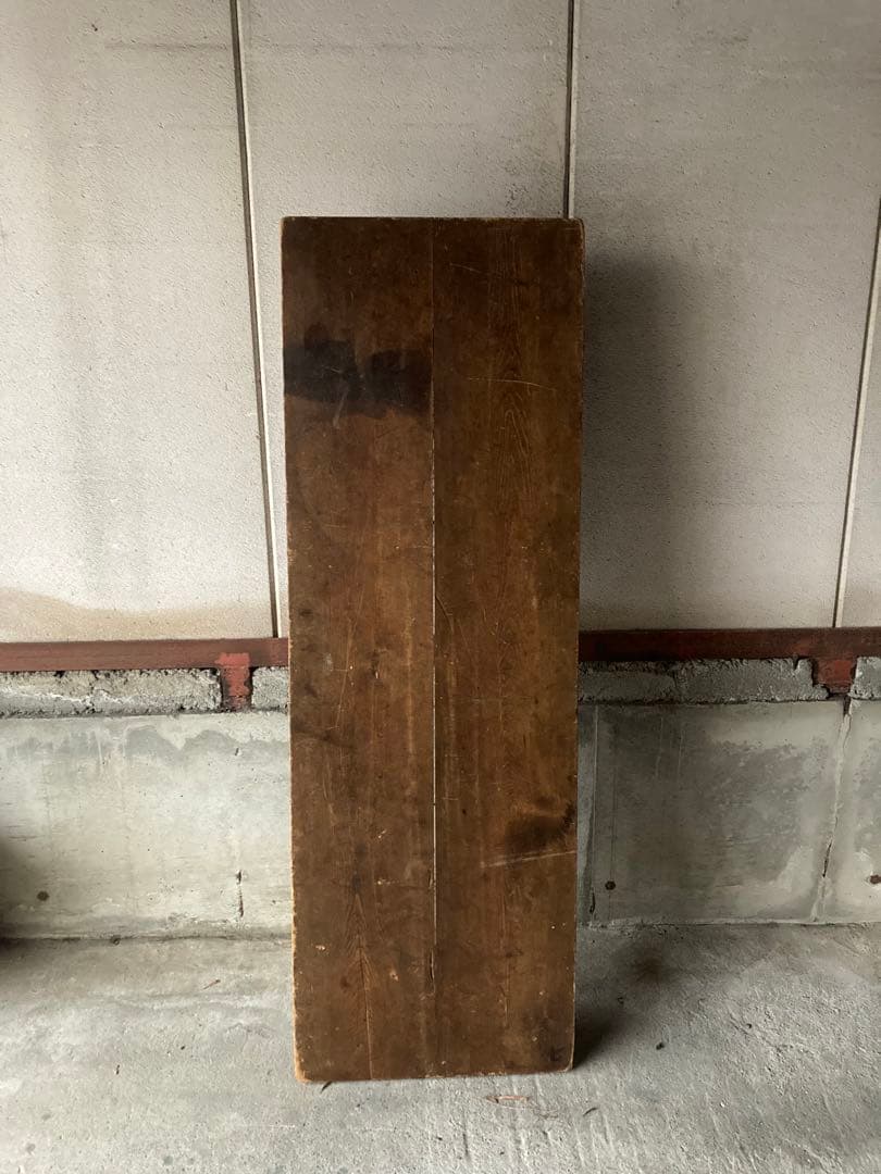 古道具　長い文机　古物