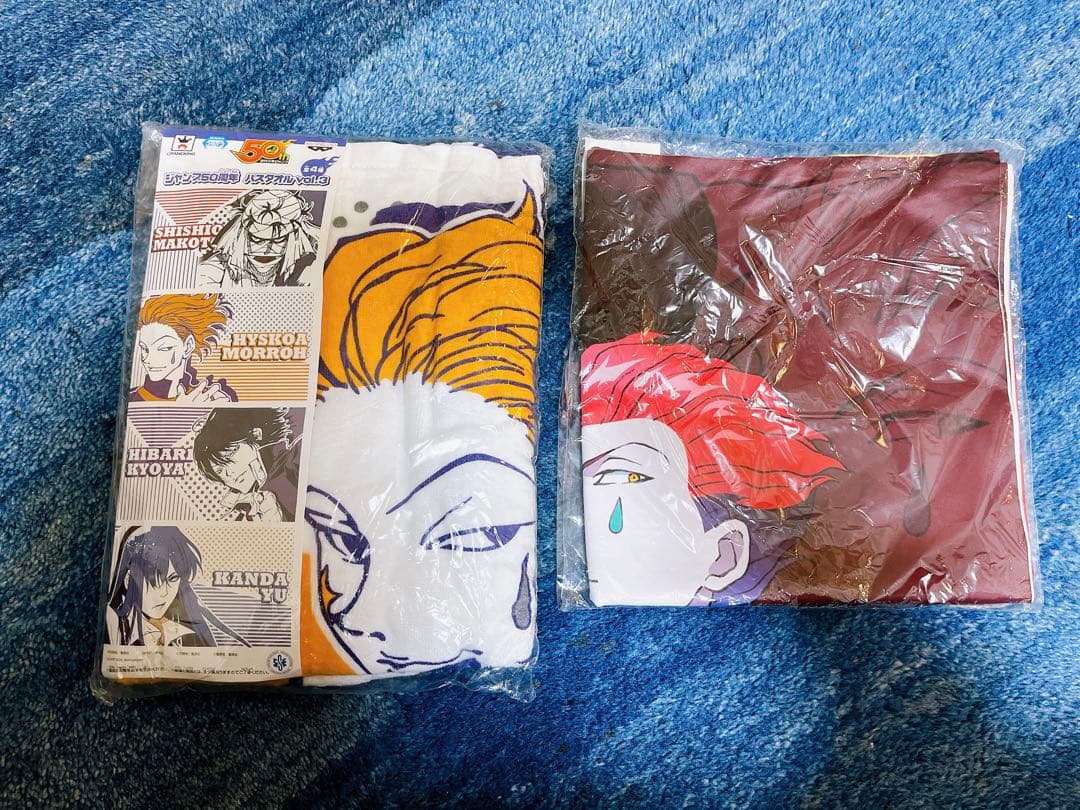 HUNTER × HUNTER ヒソカ タオル 特大布ポスター