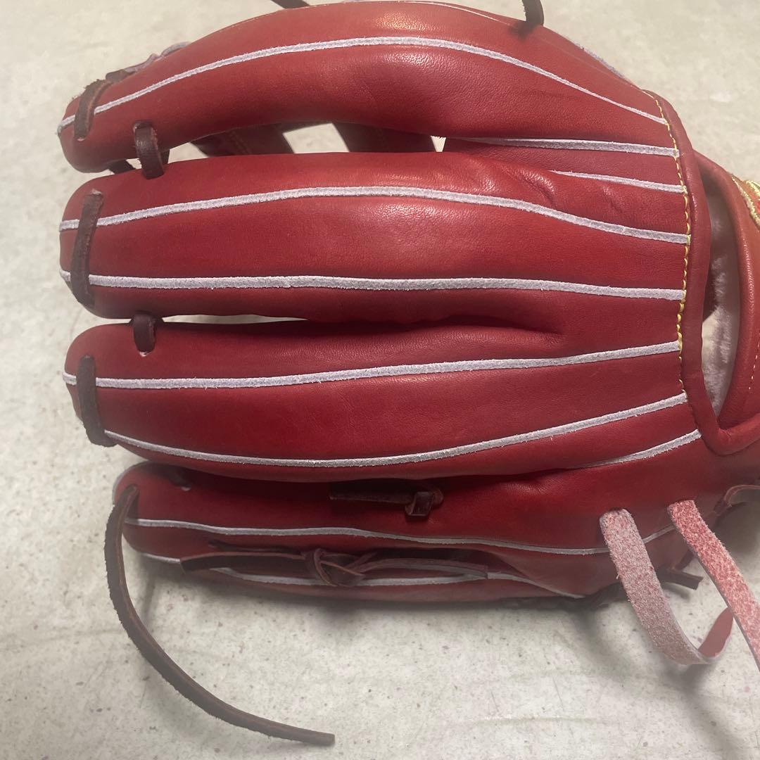 Wilson 硬式グローブ レッド ストライプ