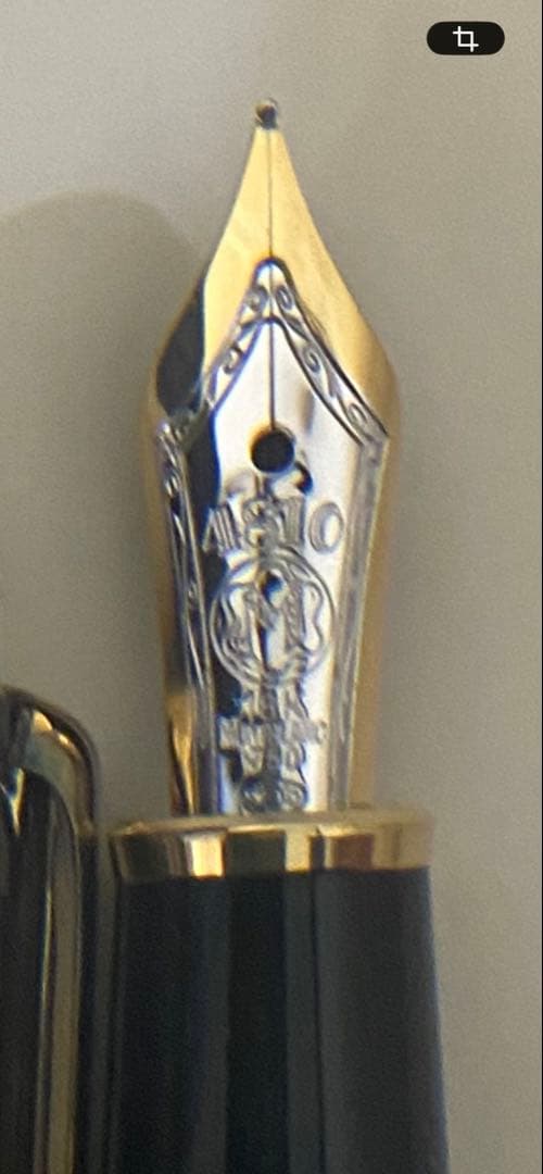 モンブラン　the art of writing 18k925silver万年筆