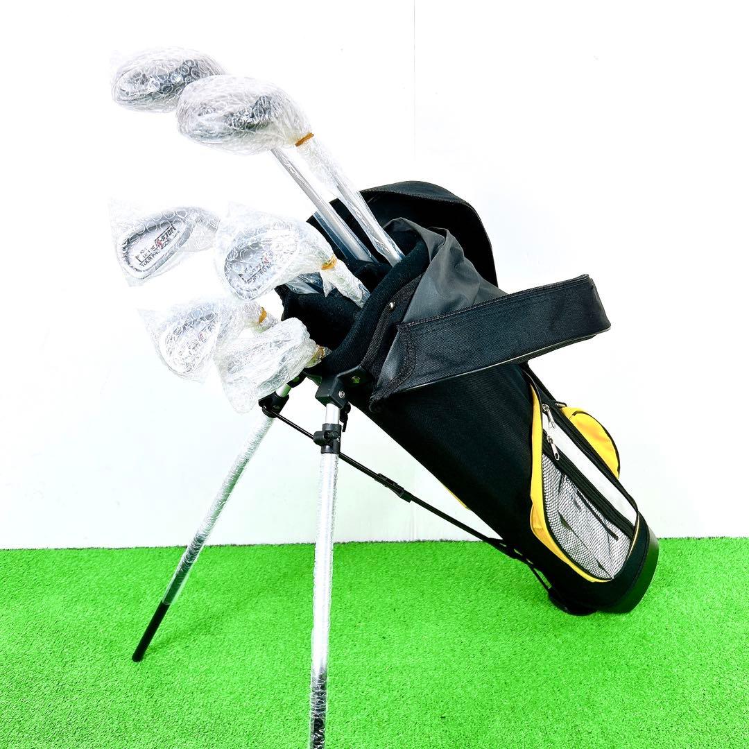 新品未使用　A -SPORT ジュニア　子供　ゴルフクラブセット　初心者オススメ