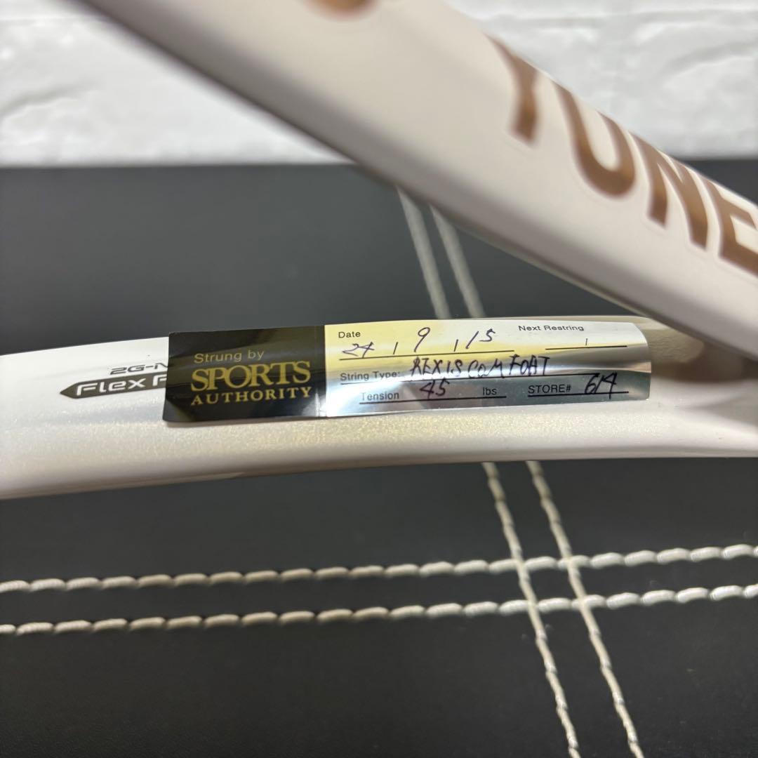 【極美品】 YONEX VCORE 100 硬式 テニスラケット サンドベージュ