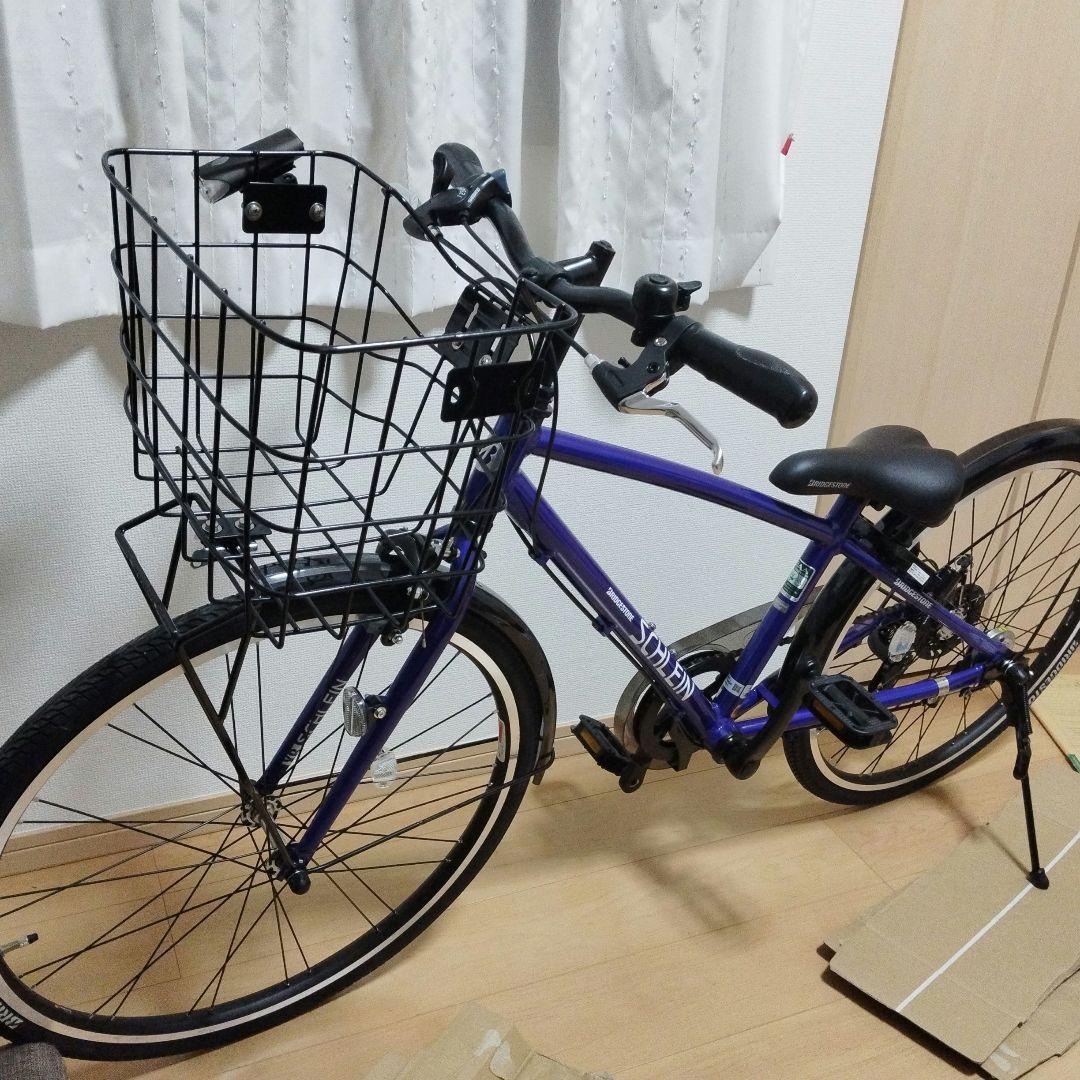 新車BRIDGESTONEジュニアスポーツ自転車24インチ　シュライン