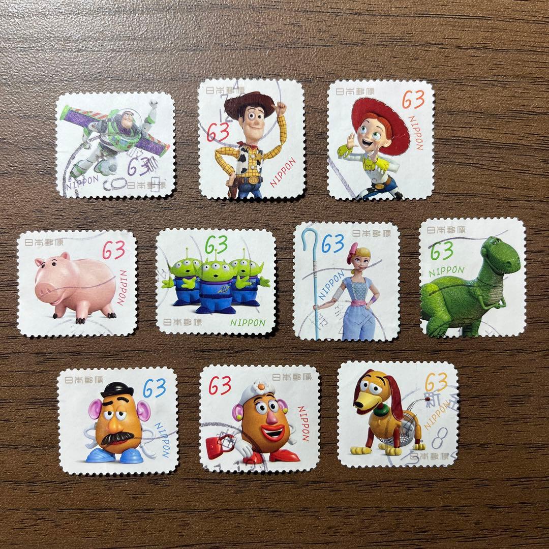 日本の古切手　トイストーリー その2　10枚