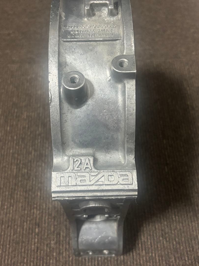 希少　マツダ　12A ロータリーエンジンハウジング　実物