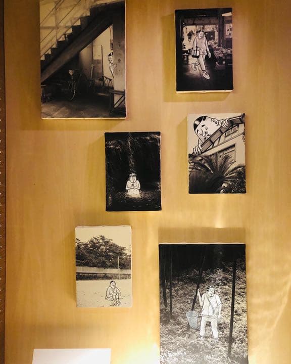 ESOW 原画  2点 SET --- 代官山 TSUTAYA展示作品