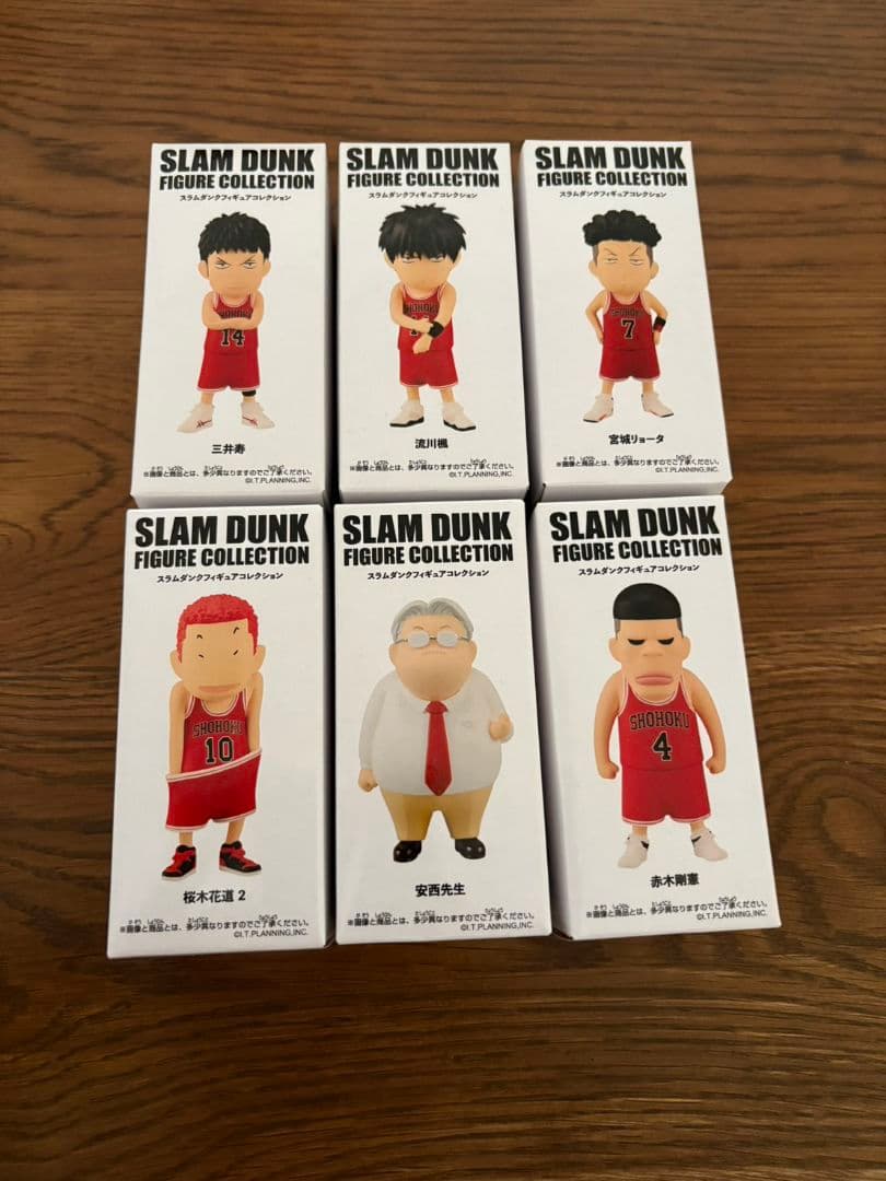 SLAM DUNK　フィギュアコレクション　6体セット