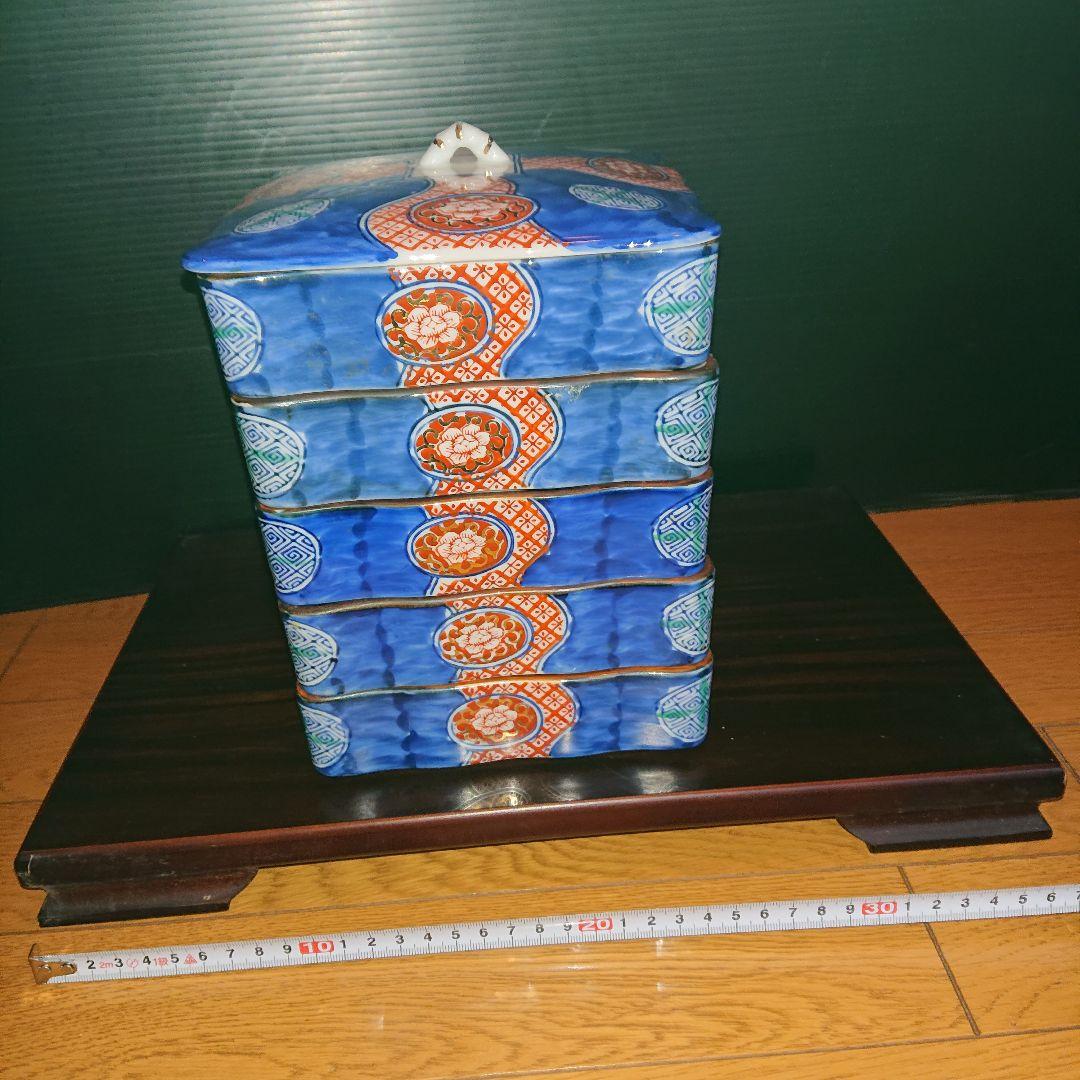 アンティーク時代物銅器重箱