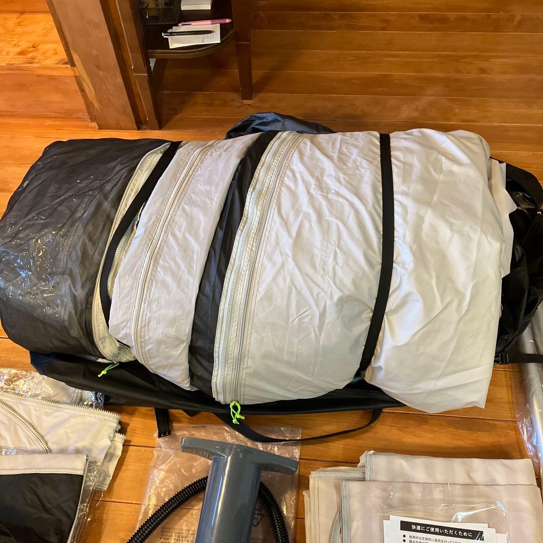 インフレータブルオーニングテント　キャンピングカー　Cレイル専用大型2.8m新型