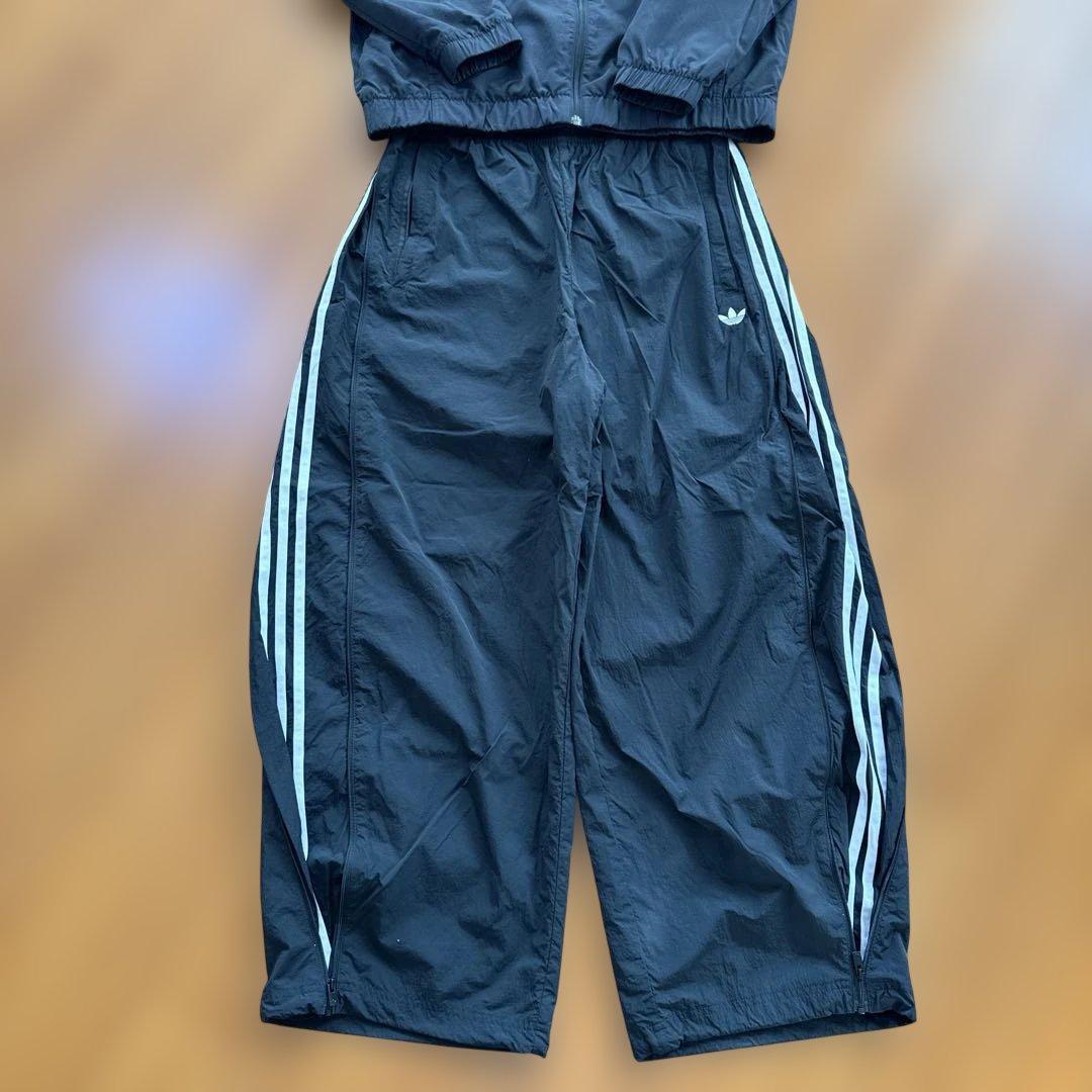 adidas originals ナイロンセットアップ アディダスオリジナルス