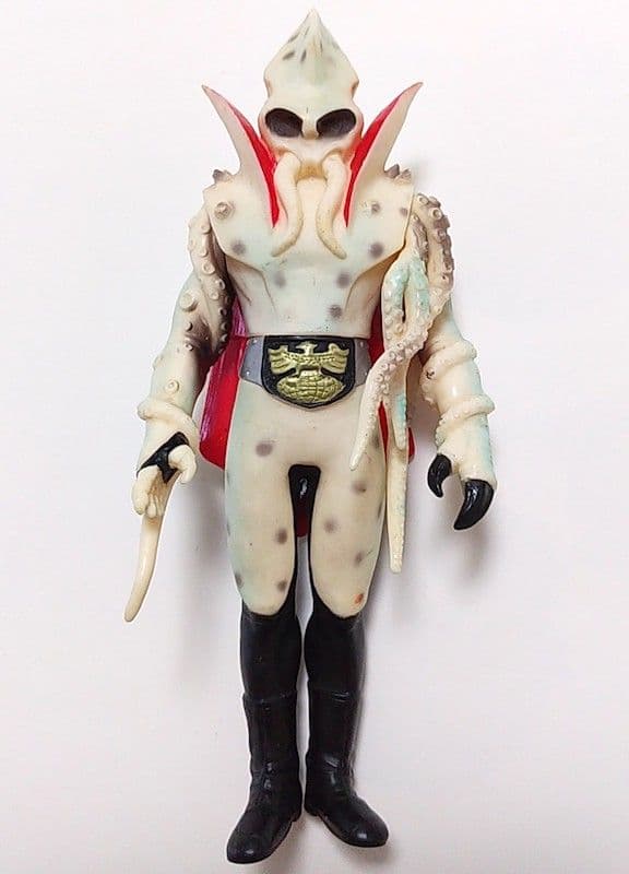 ★稀少★イカデビル ソフビ★仮面ライダー 怪人　ショッカー　ウルトラマン　怪獣