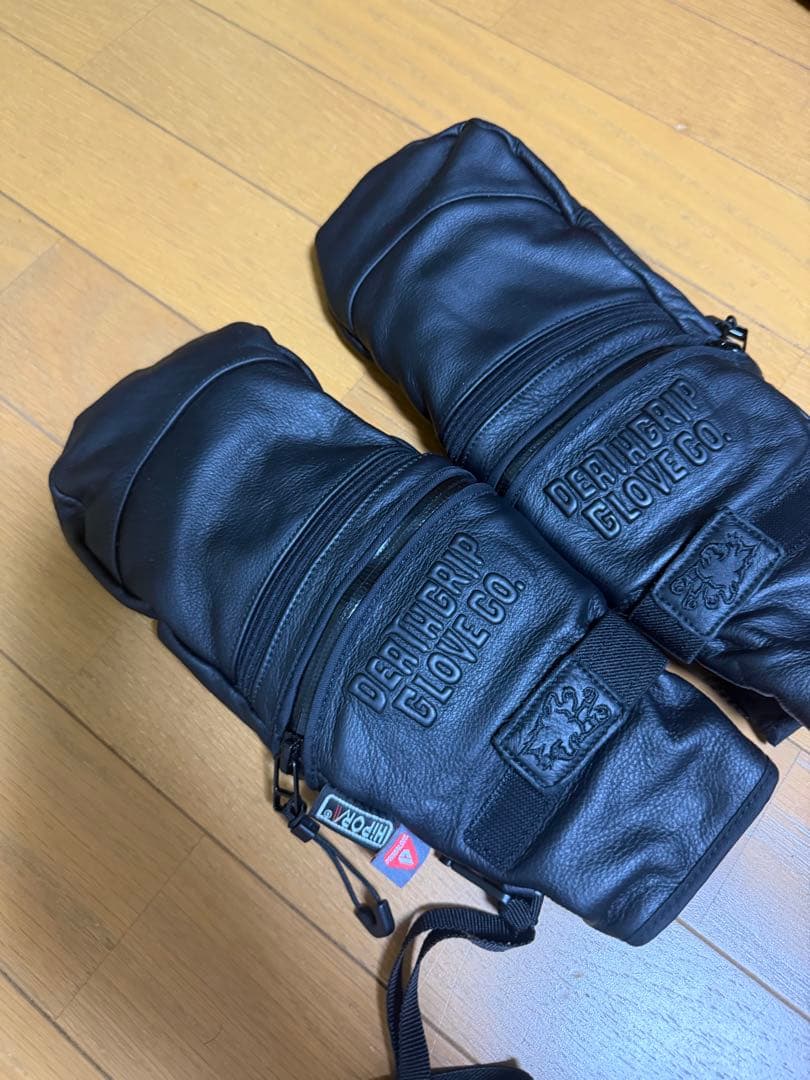 DEATH GRIP GLOVE CO. ブラックミトン　Mサイズ
