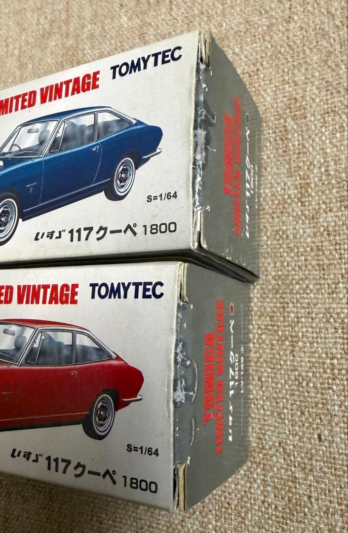 トミカリミテッドヴィンテージ117クーペ LV-149a,b 2台　箱難あり